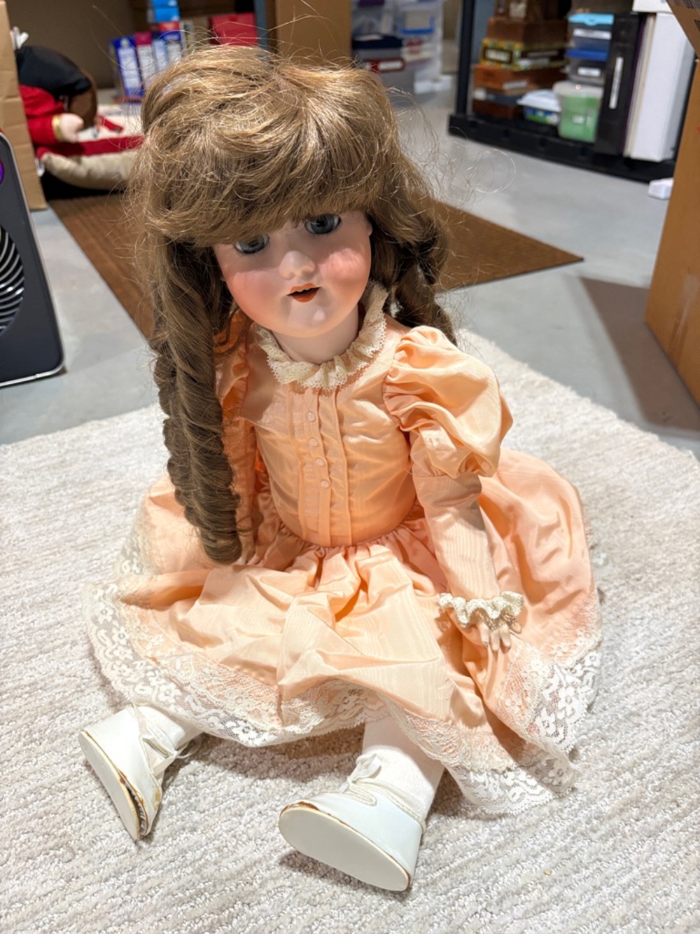 24" Morimura Brothers Antique Doll Vintage Collectible